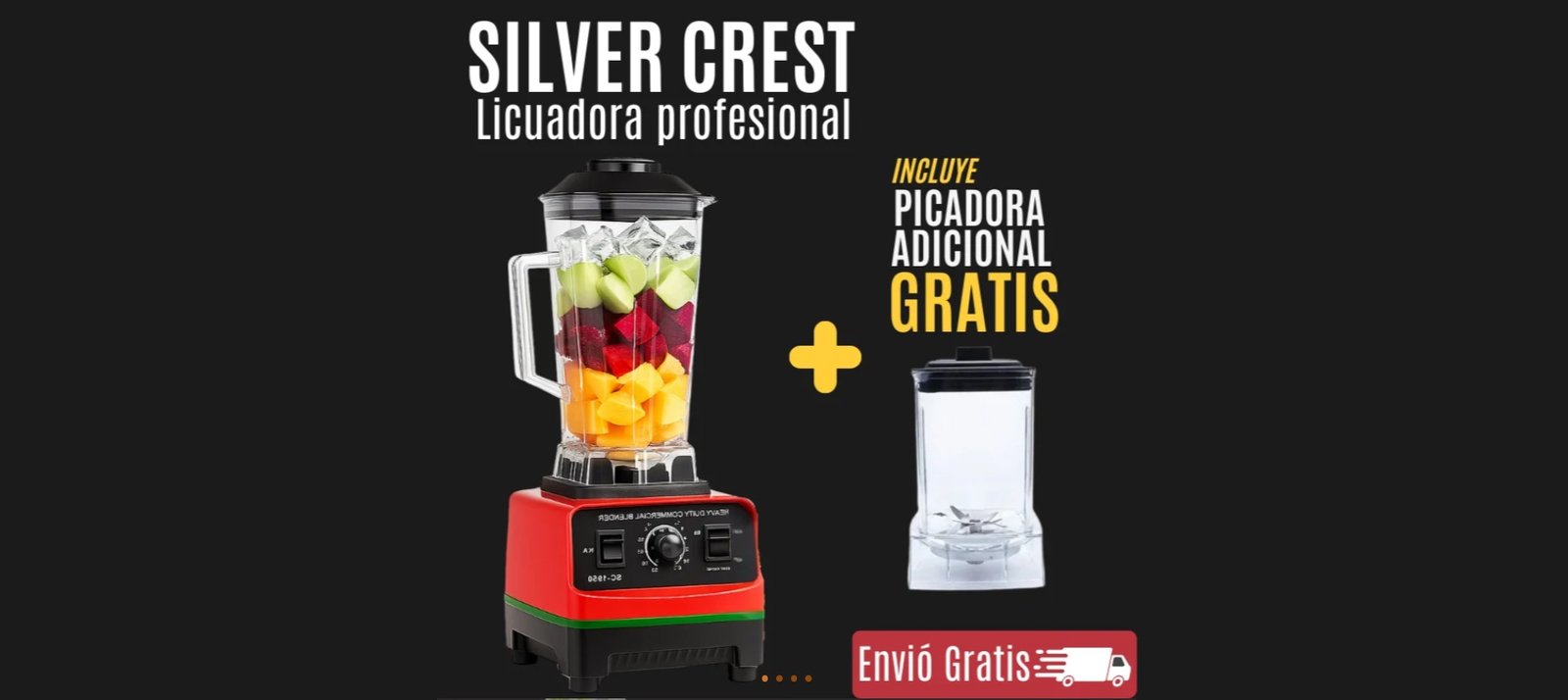 Licuadora<br>Silver Crest